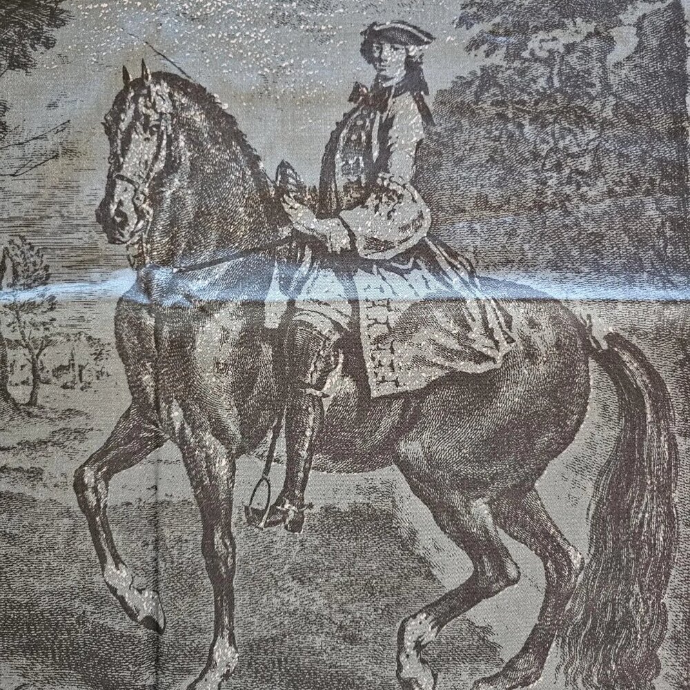 Ganahl-Webe "Chevaliers" Equestrian Jacquard – High-End Austrian Textile - Picture 5 of 9